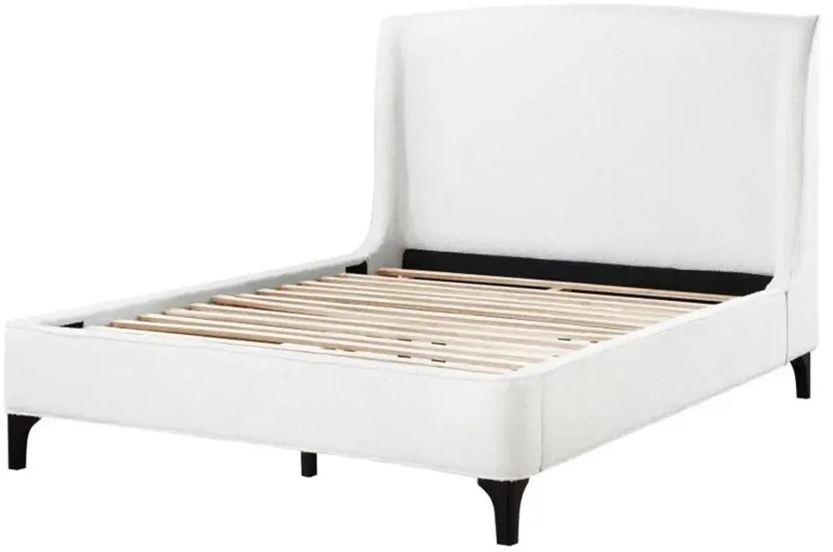 Mosby - Upholstered Wingback Bed