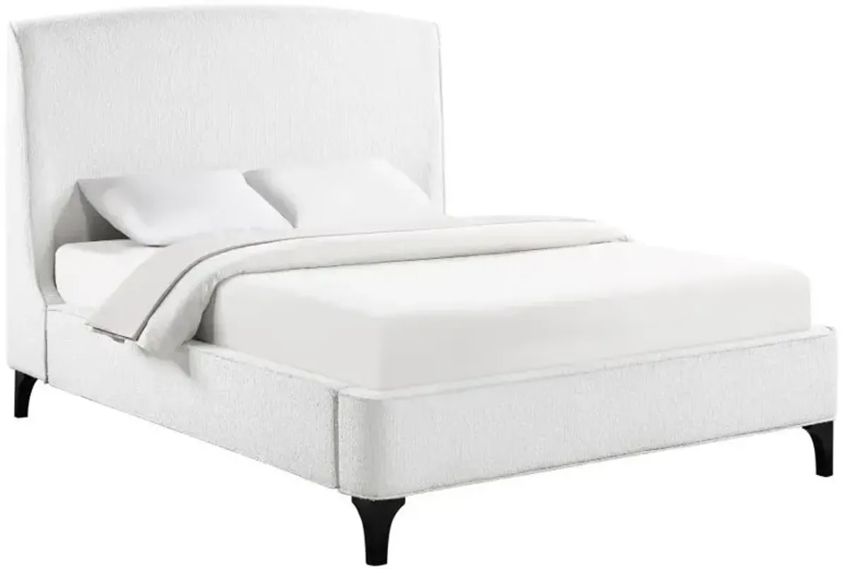 Mosby - Upholstered Wingback Bed