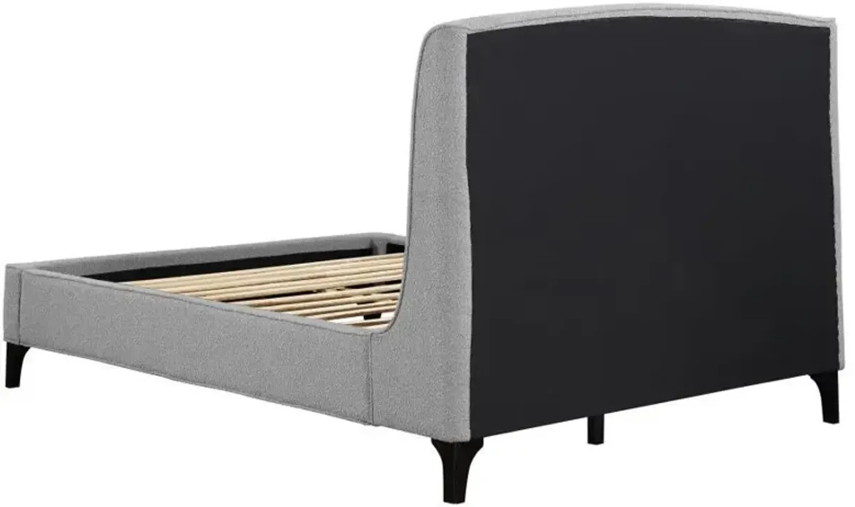 Mosby - Upholstered Wingback Bed