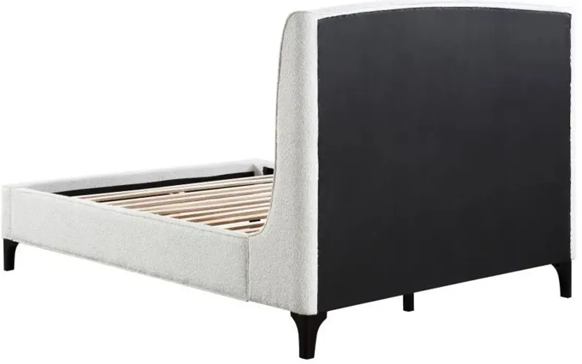 Mosby - Upholstered Wingback Bed