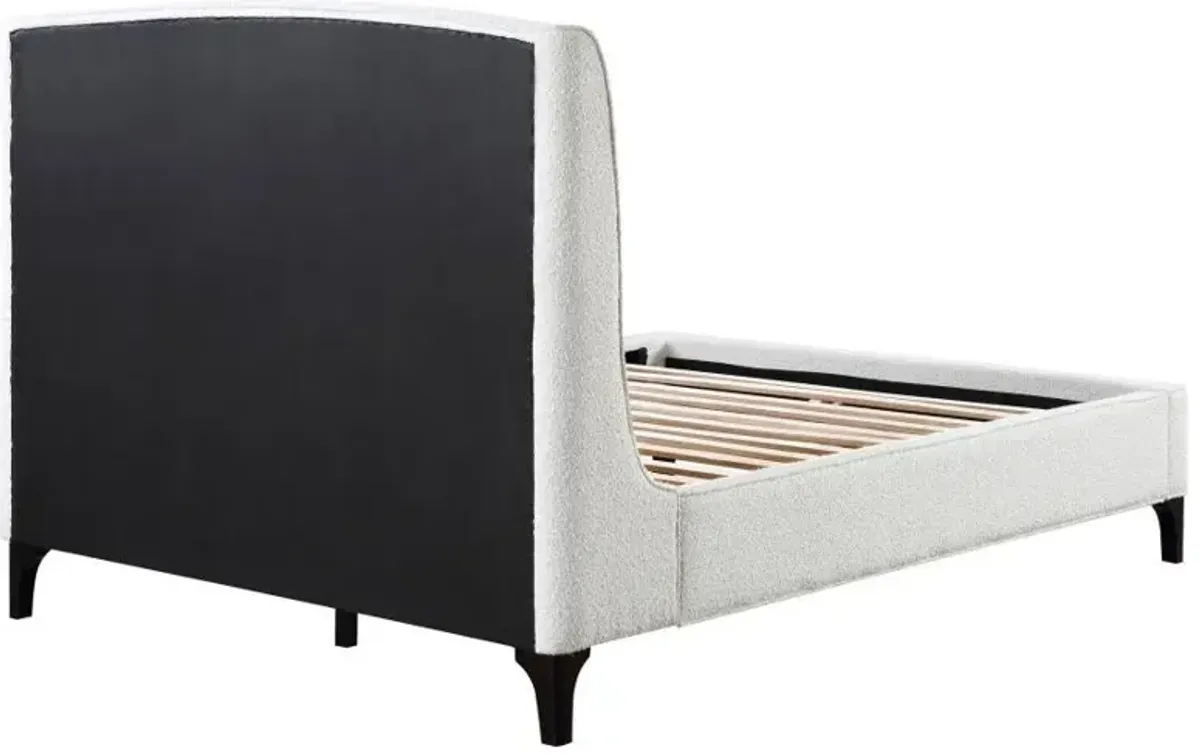 Mosby - Upholstered Wingback Bed