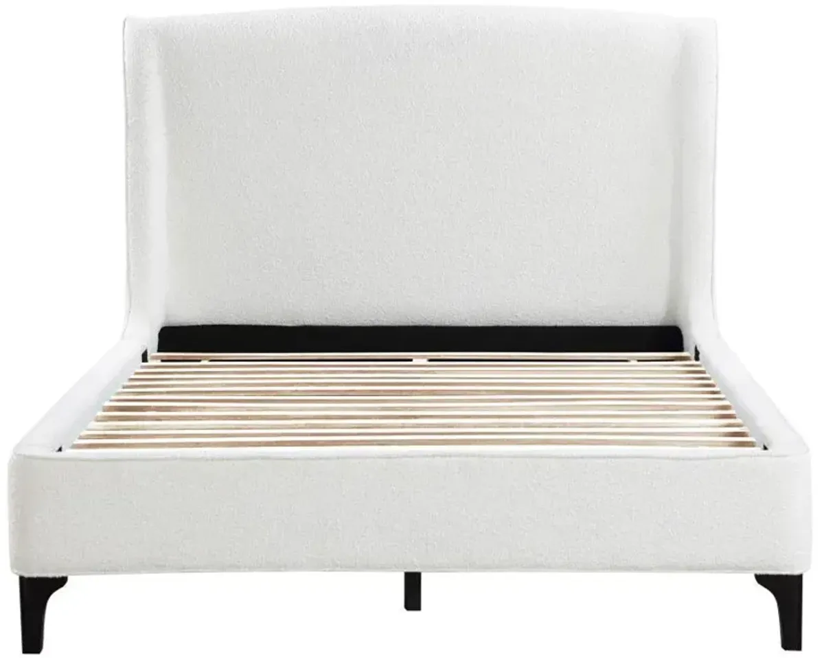 Mosby - Upholstered Wingback Bed