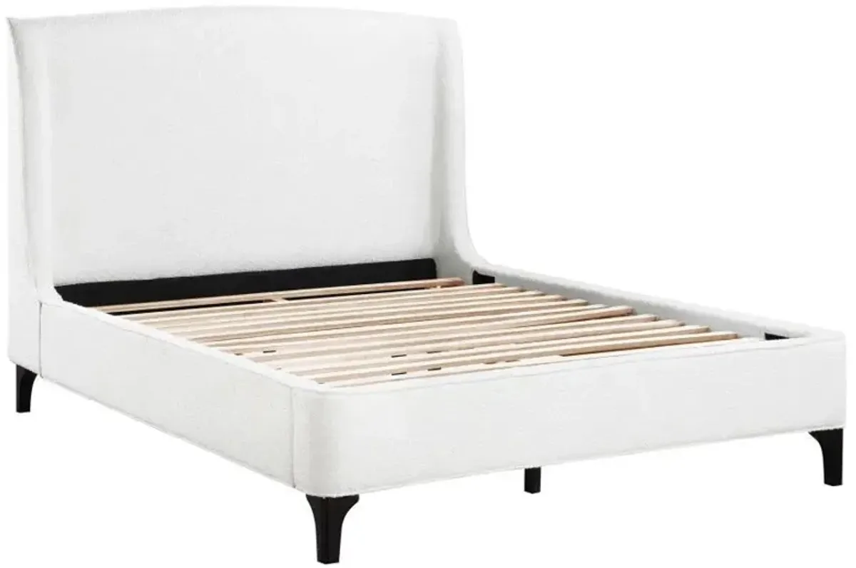 Mosby - Upholstered Wingback Bed