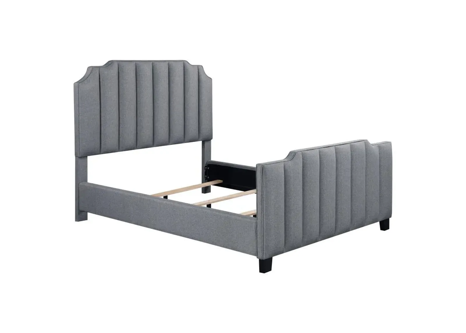 Fiona - Upholstered Panel Bed