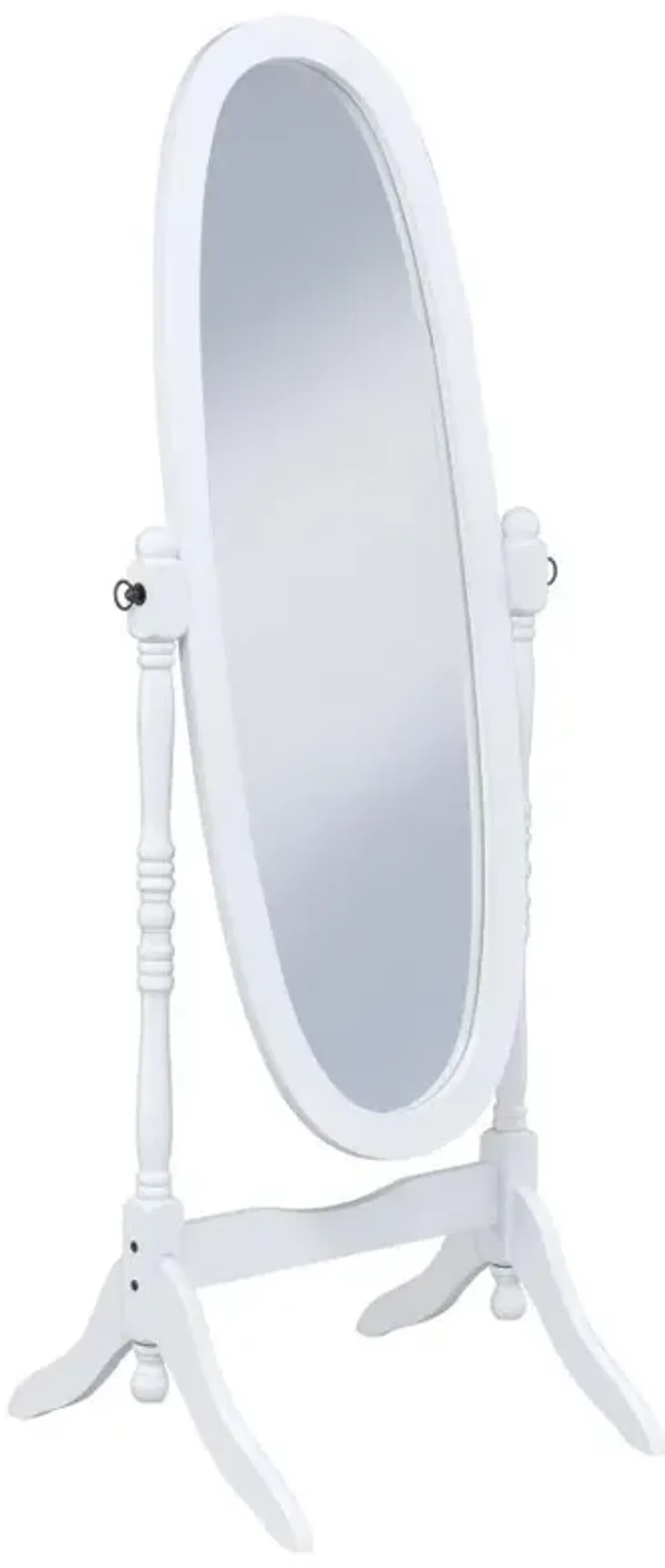 Foyet - Wood Adjustable Length Cheval Mirror