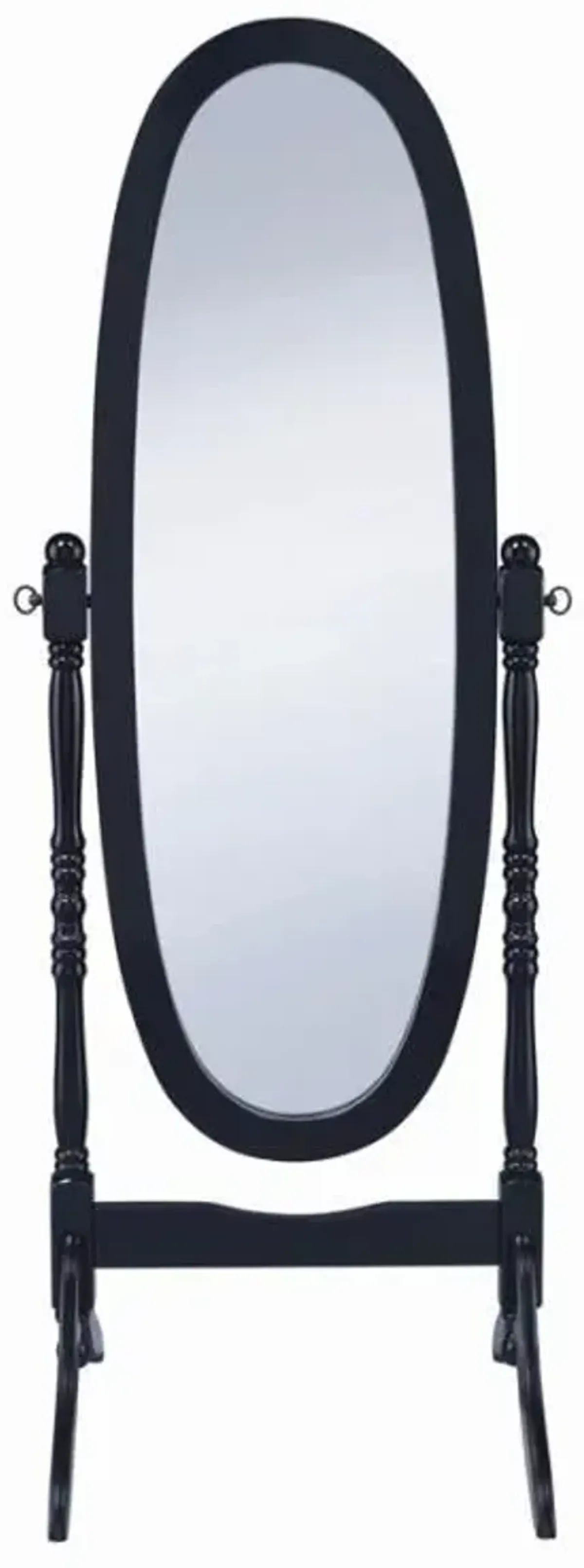 Foyet - Wood Adjustable Length Cheval Mirror