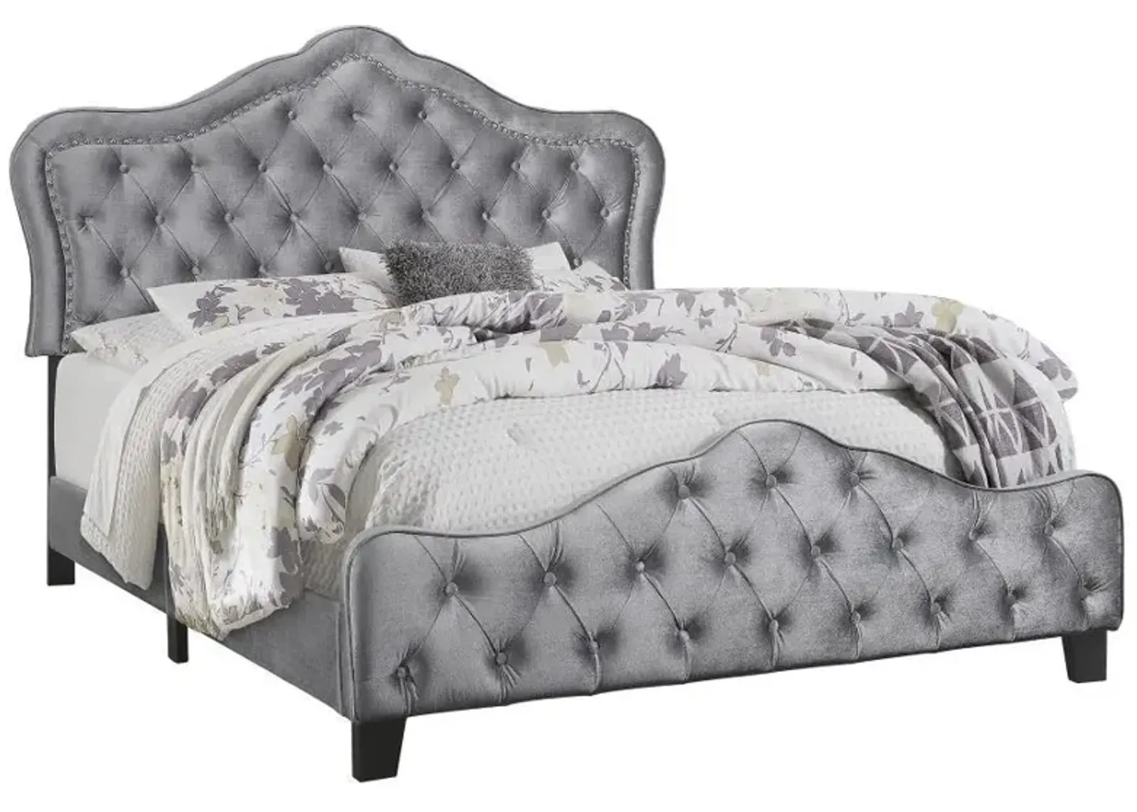 Bella - Upholstered Panel Bed