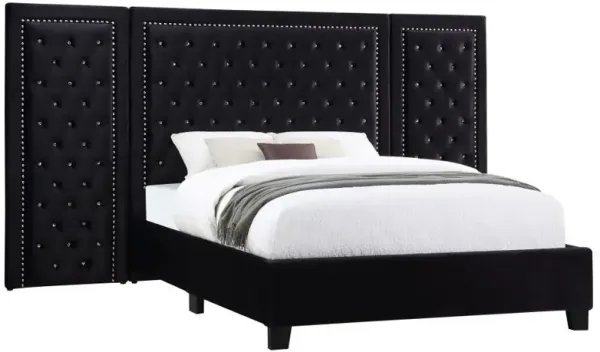 Hailey - Upholstered Wall Panel Bed