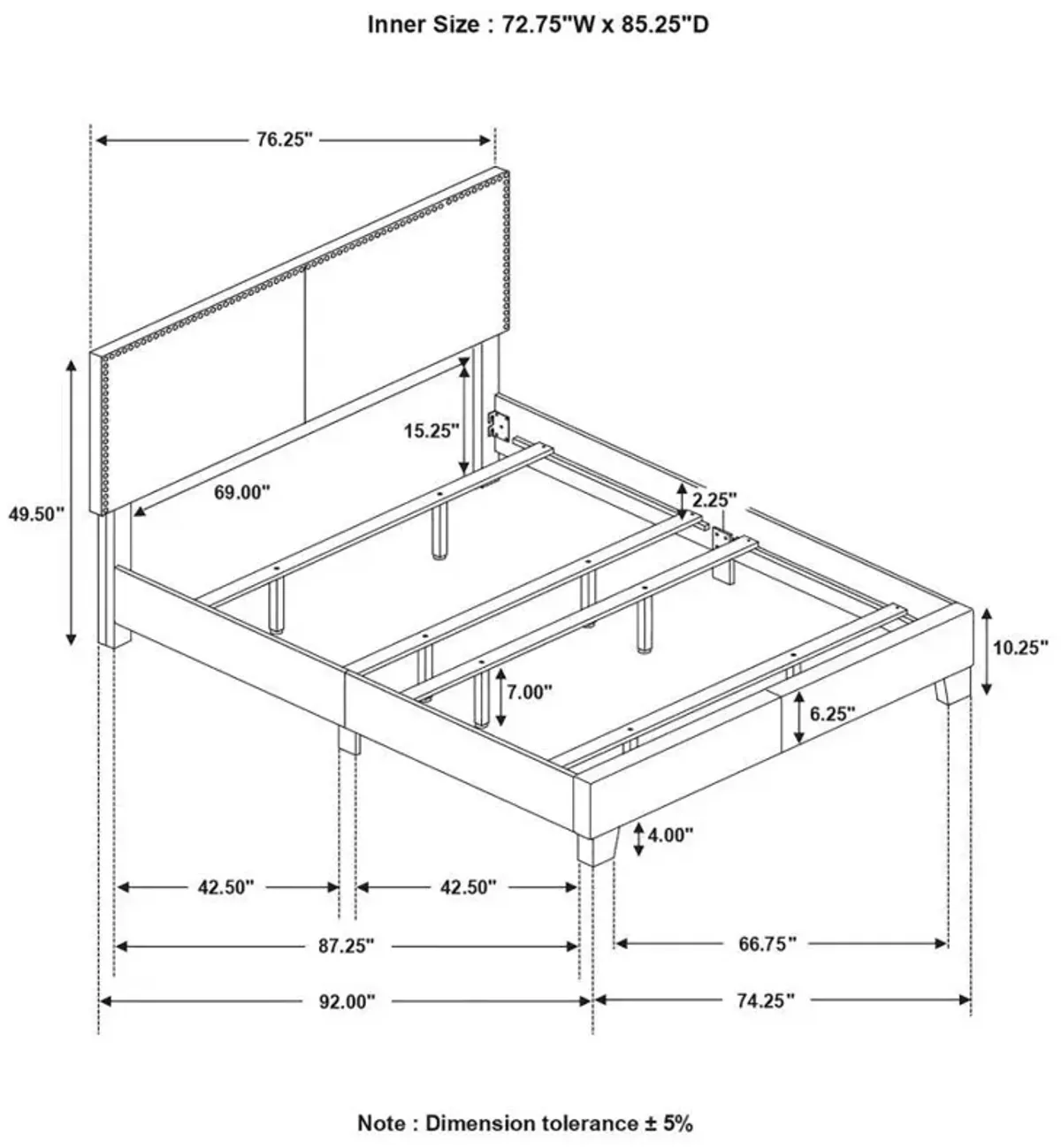 Boyd - Upholstered Panel Bed