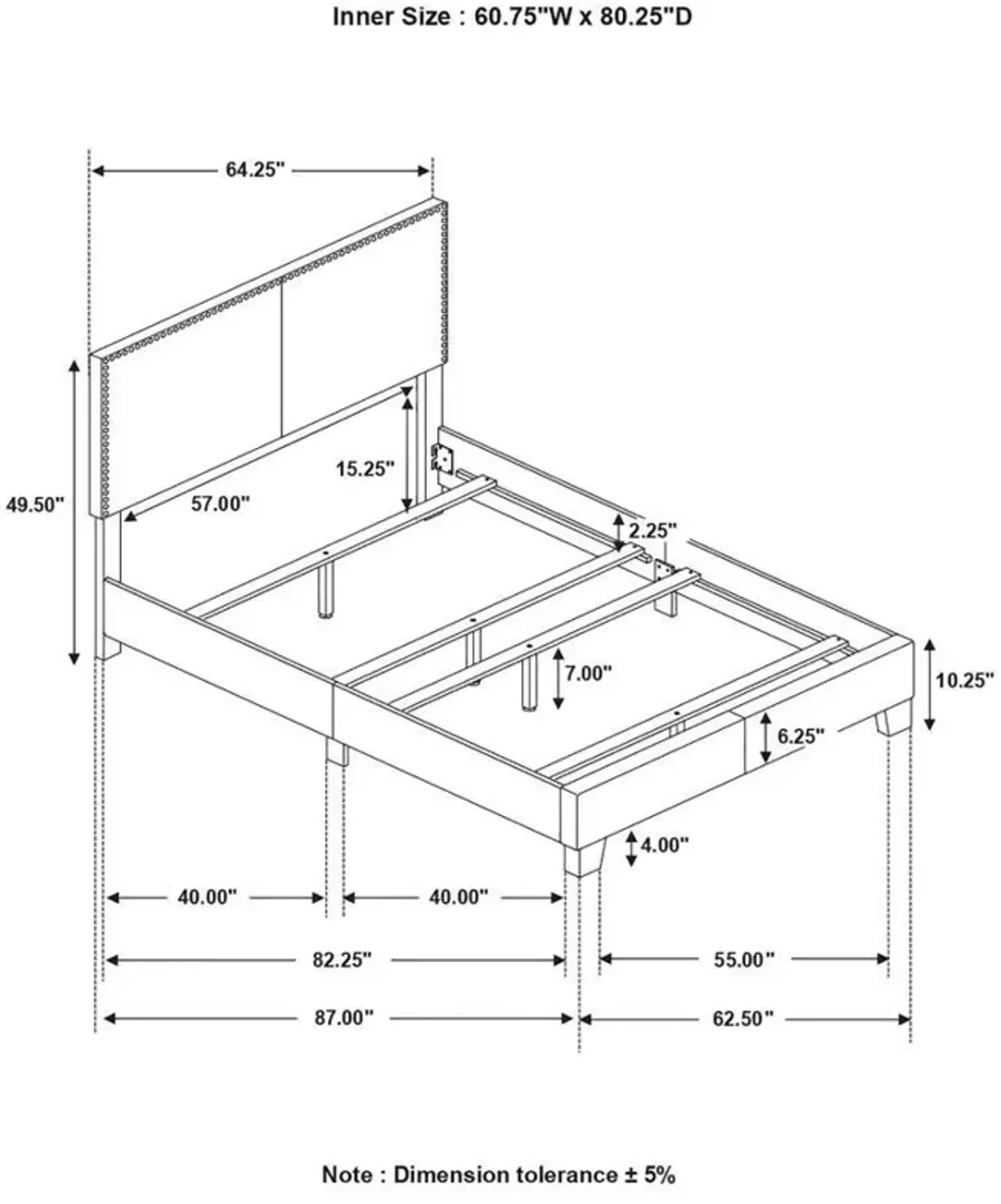 Boyd - Upholstered Panel Bed