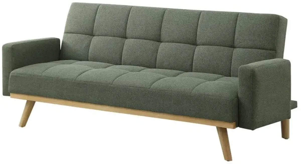 Kourtney - Upholstered Tufted Convertible Sofa Bed