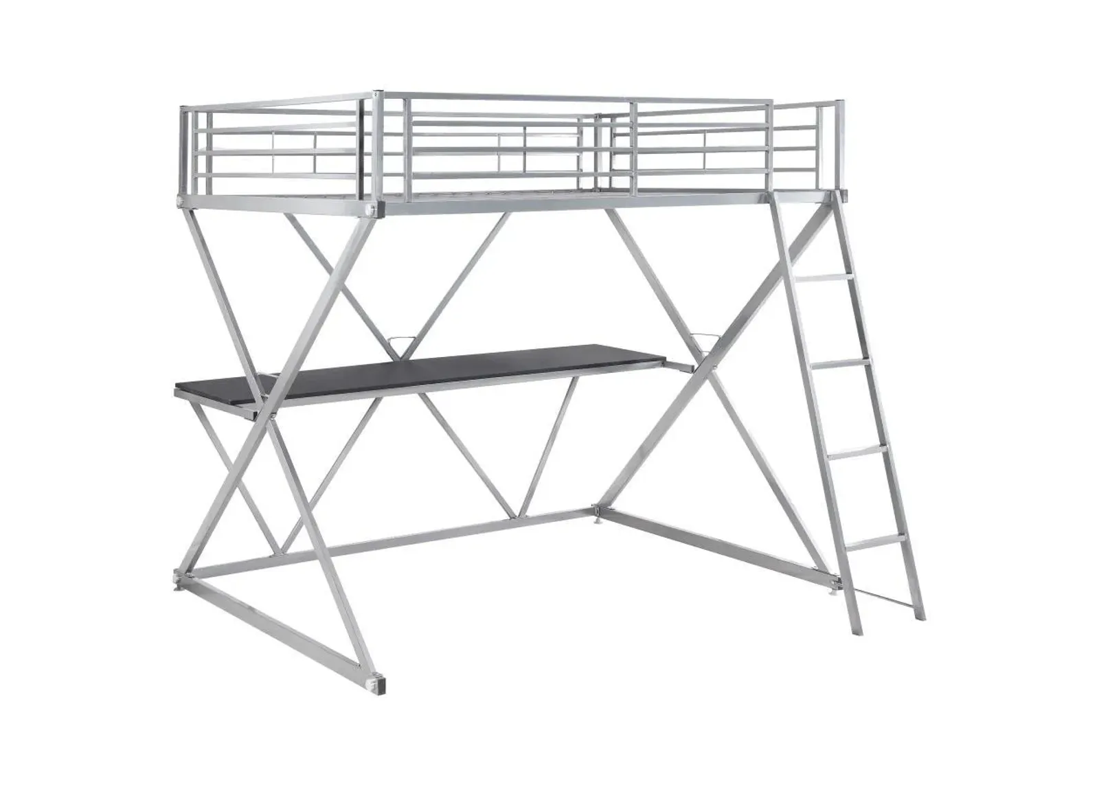 Hyde - Metal Workstation Loft Bed