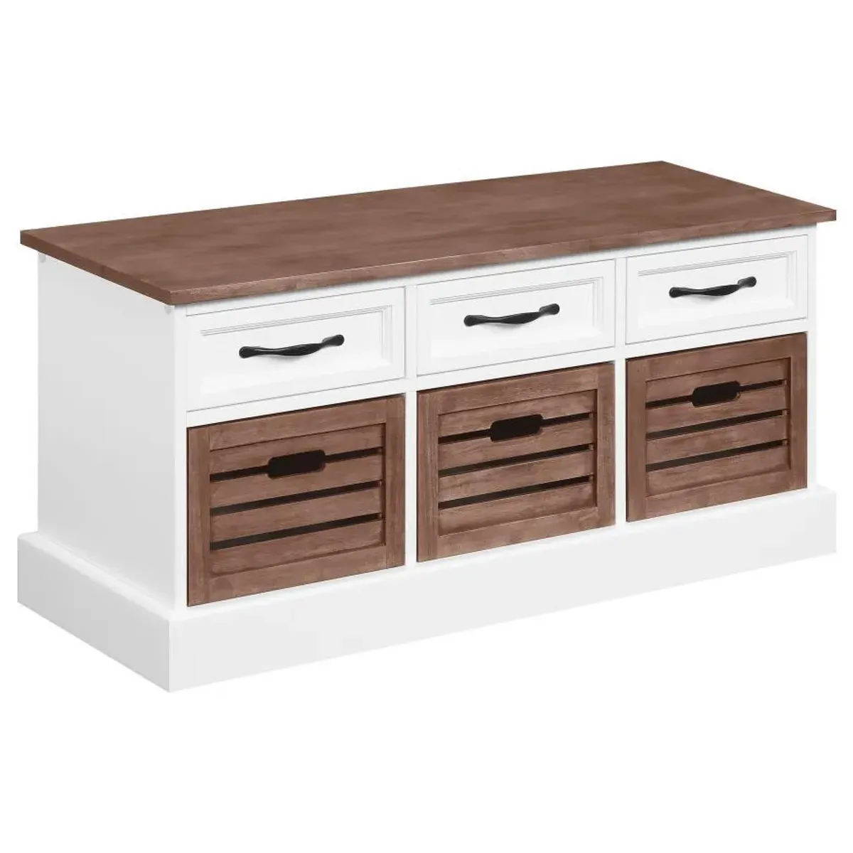 Alma - 3-Drawer Storage Bench