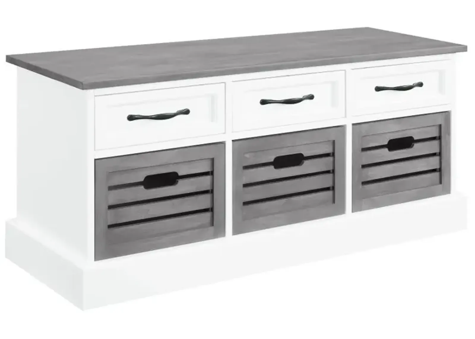 Alma - 3-Drawer Storage Bench