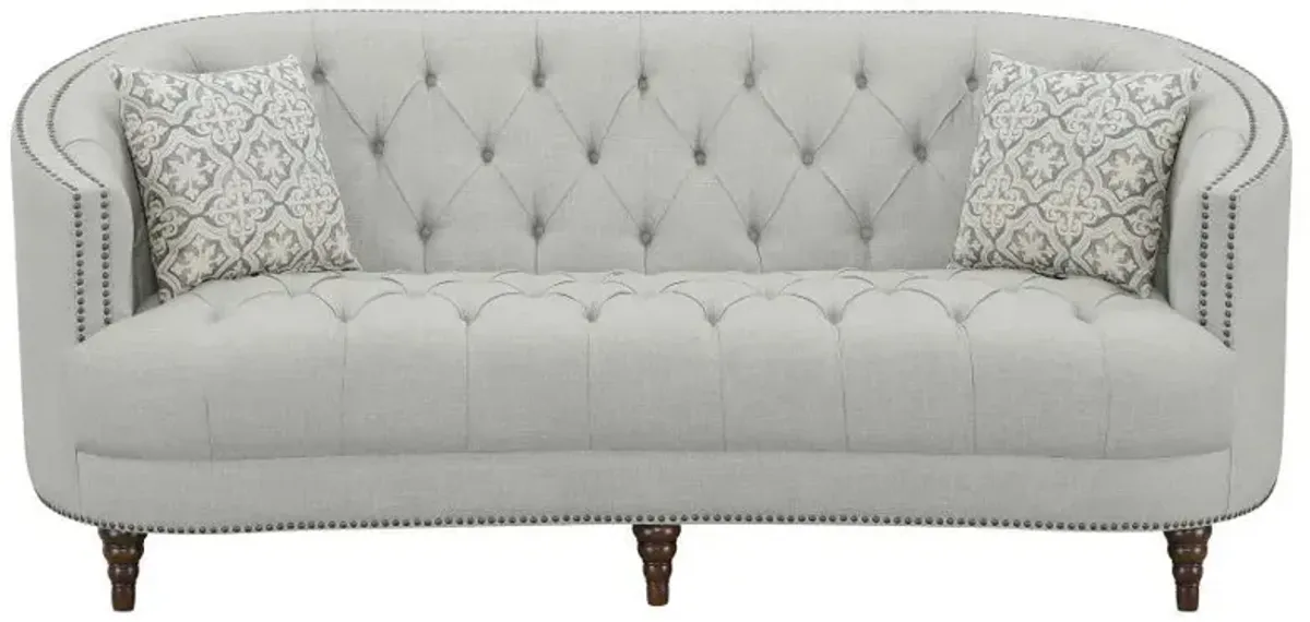 Avonlea - Upholstered Sloped Arm Sofa Set Fabric