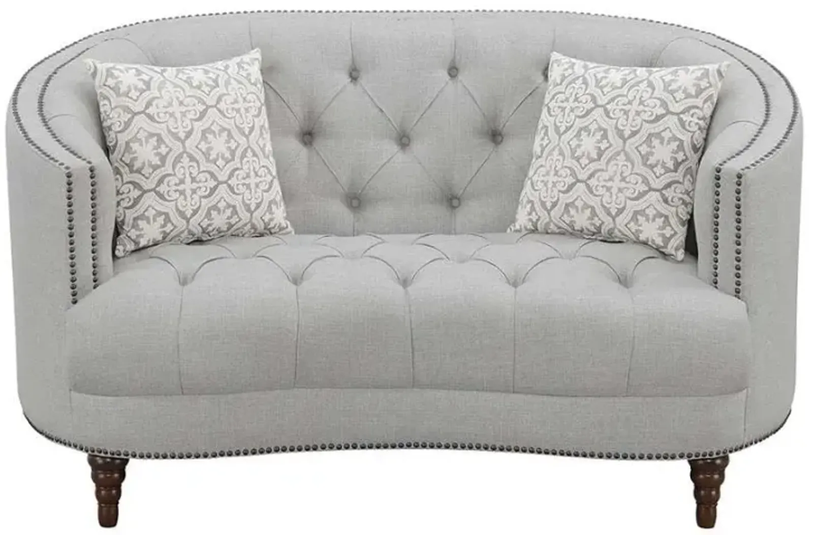 Avonlea - Upholstered Sloped Arm Loveseat