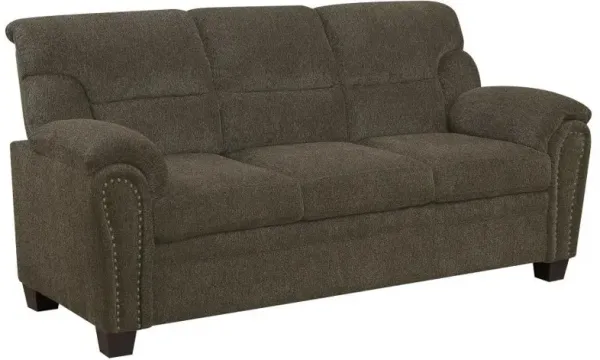 Clementine - Upholstered Padded Arm Sofa