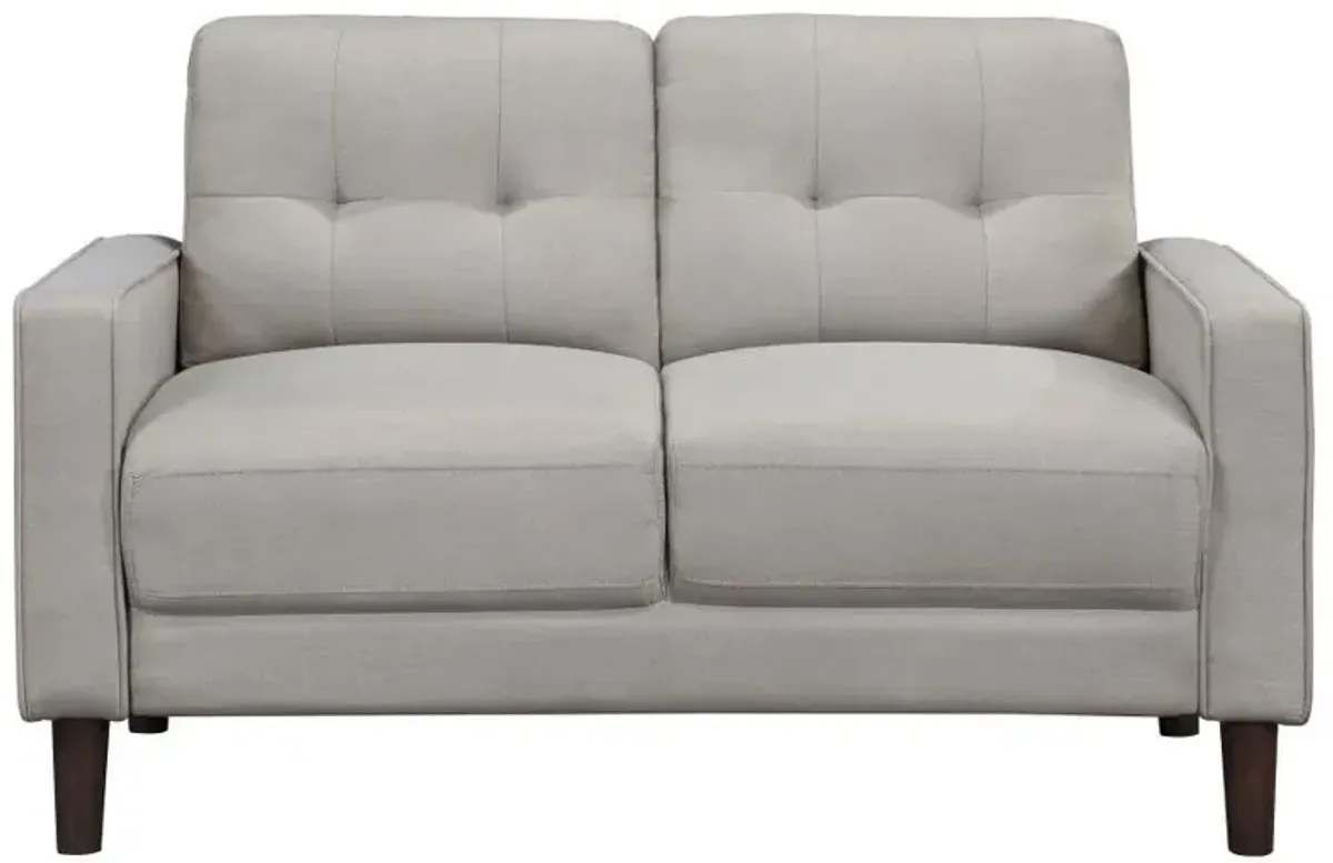 Bowen - Upholstered Track Arm Tufted Loveseat