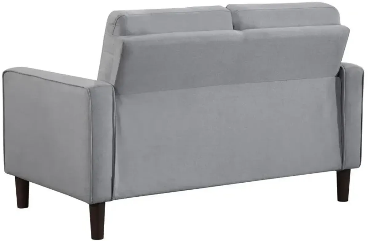 Bowen - Upholstered Track Arm Tufted Loveseat