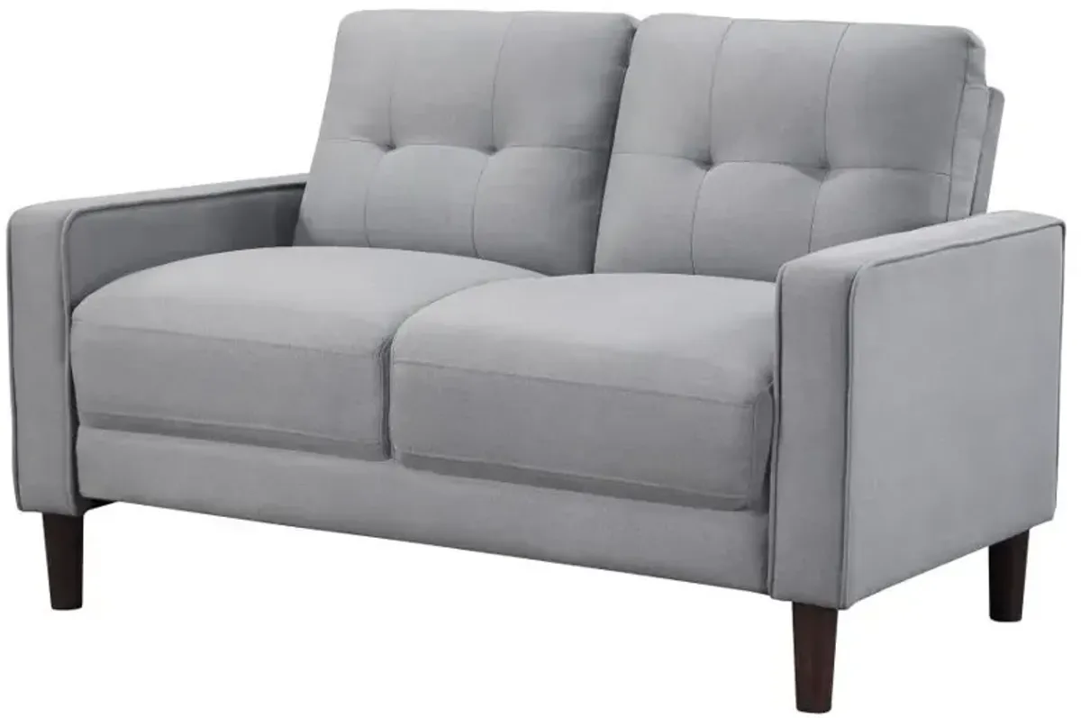 Bowen - Upholstered Track Arm Tufted Loveseat