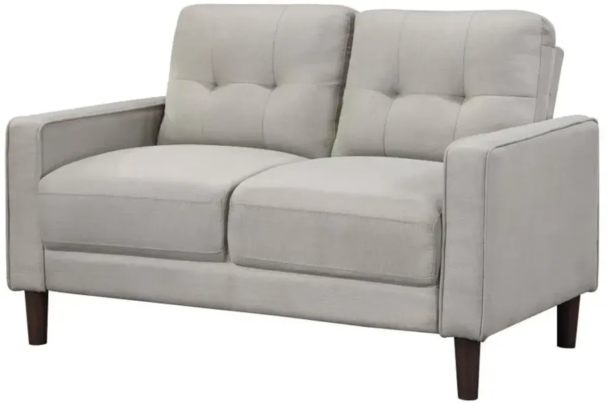 Bowen - Upholstered Track Arm Tufted Loveseat