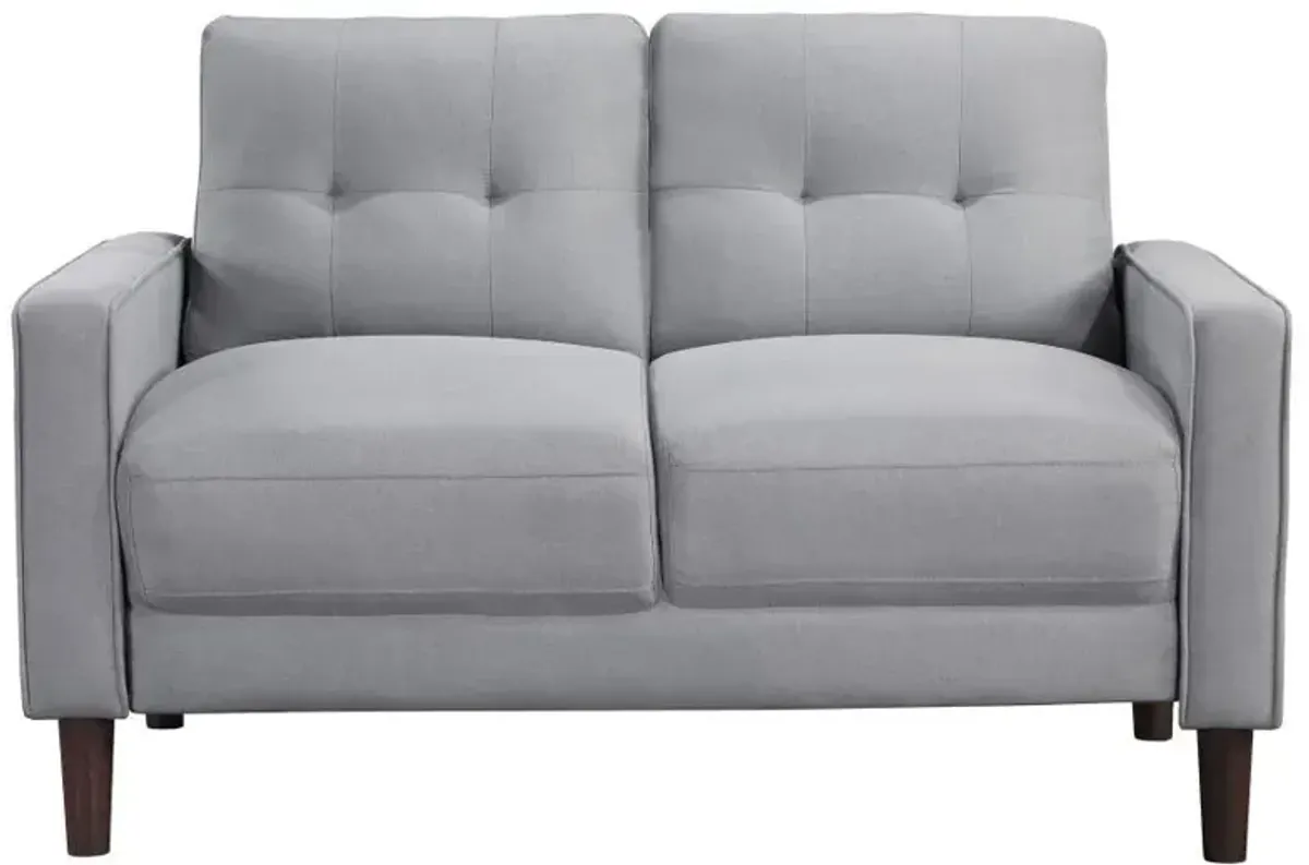 Bowen - Upholstered Track Arm Tufted Loveseat