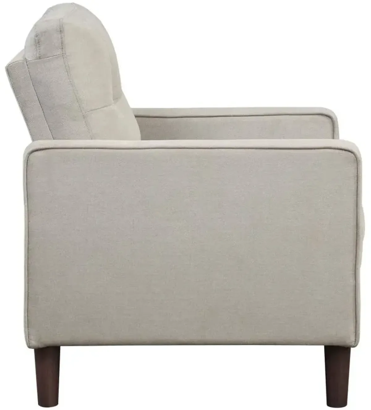 Bowen - Upholstered Track Arm Tufted Accent Chair