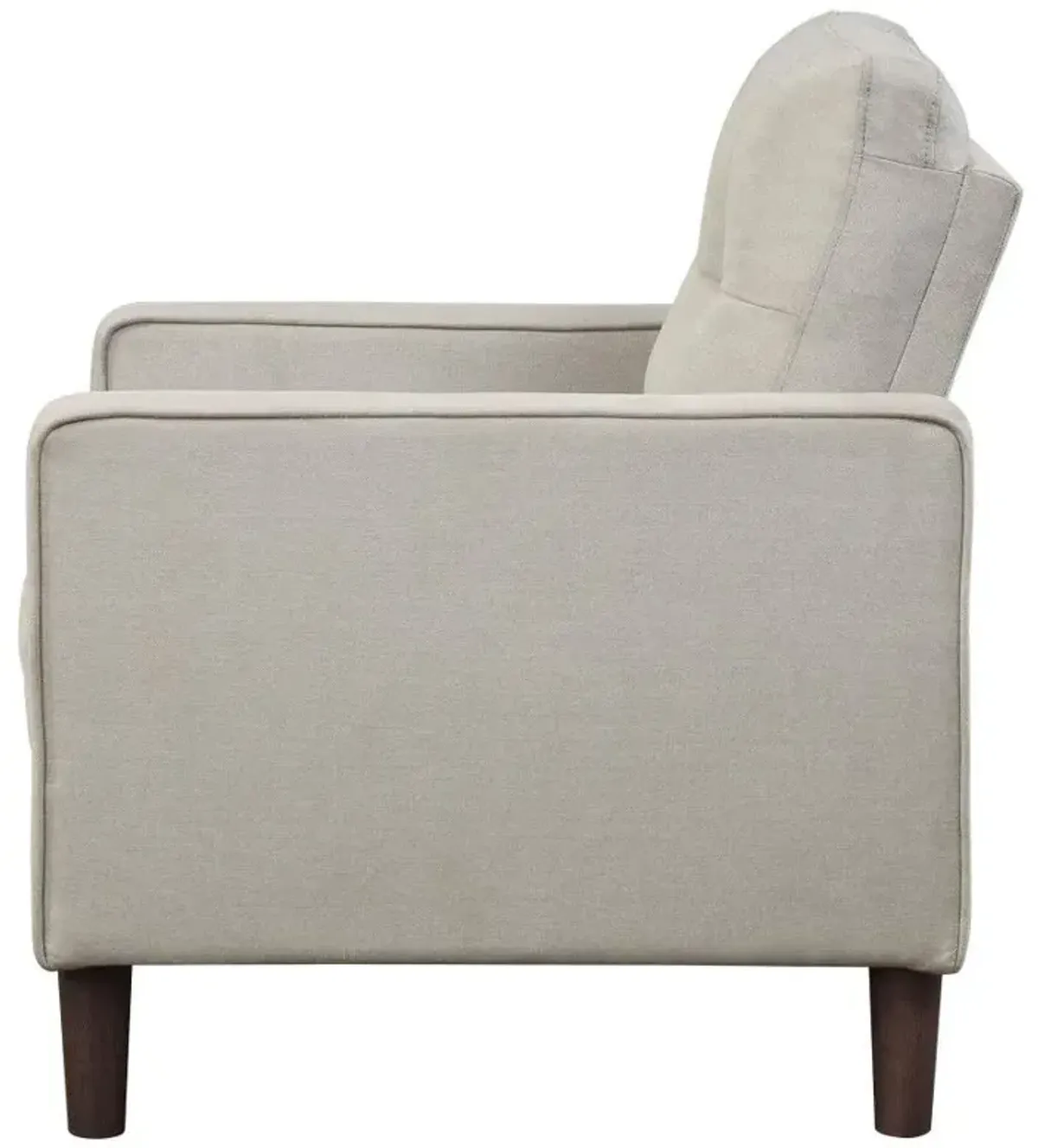 Bowen - Upholstered Track Arm Tufted Accent Chair