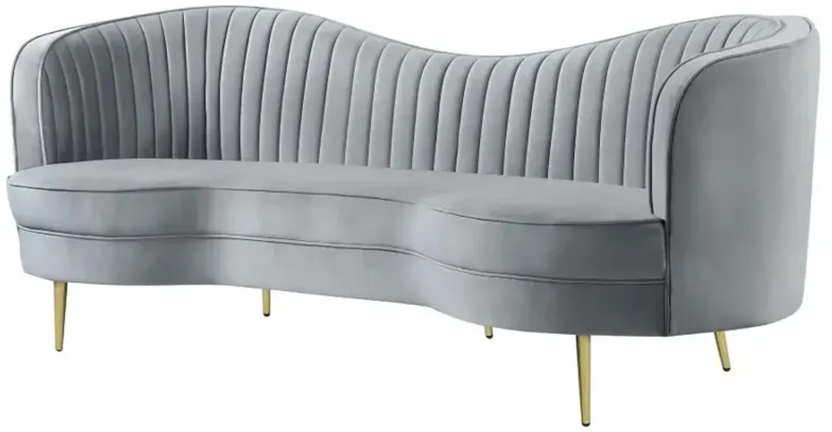 Sophia - Upholstered Channel Tufted Sofa