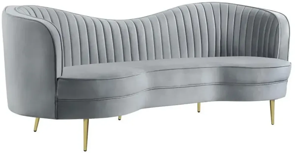 Sophia - Upholstered Channel Tufted Sofa