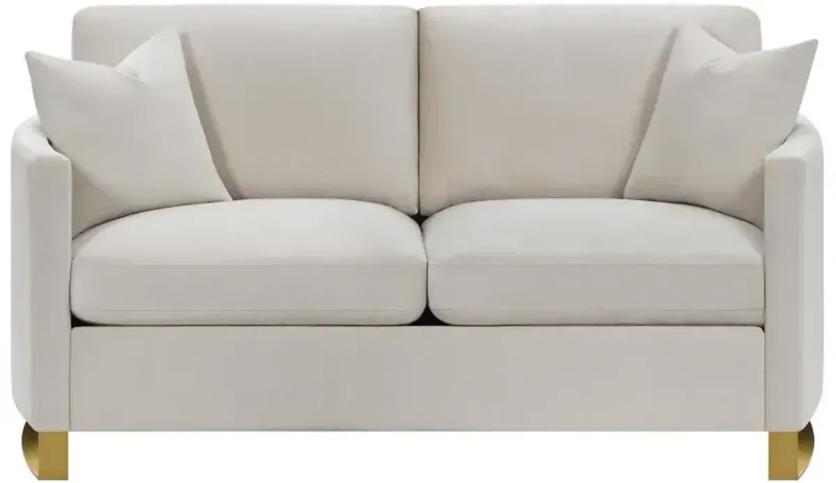 Corliss - Upholstered Arched Arm Sofa Set