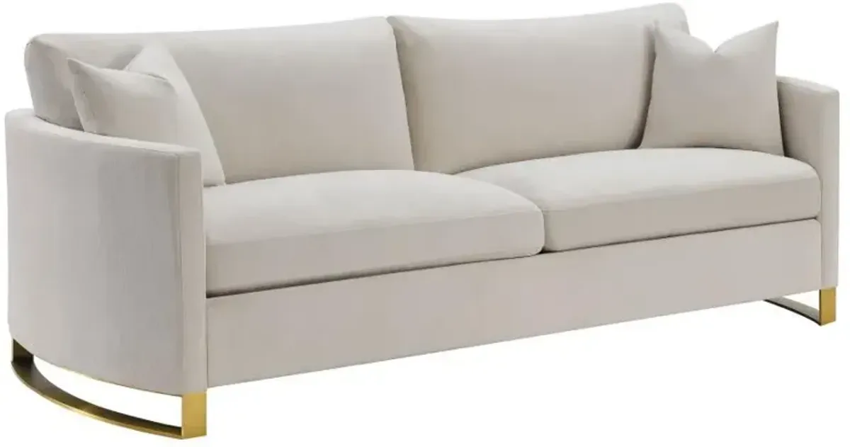 Corliss - Upholstered Arched Arm Sofa Set