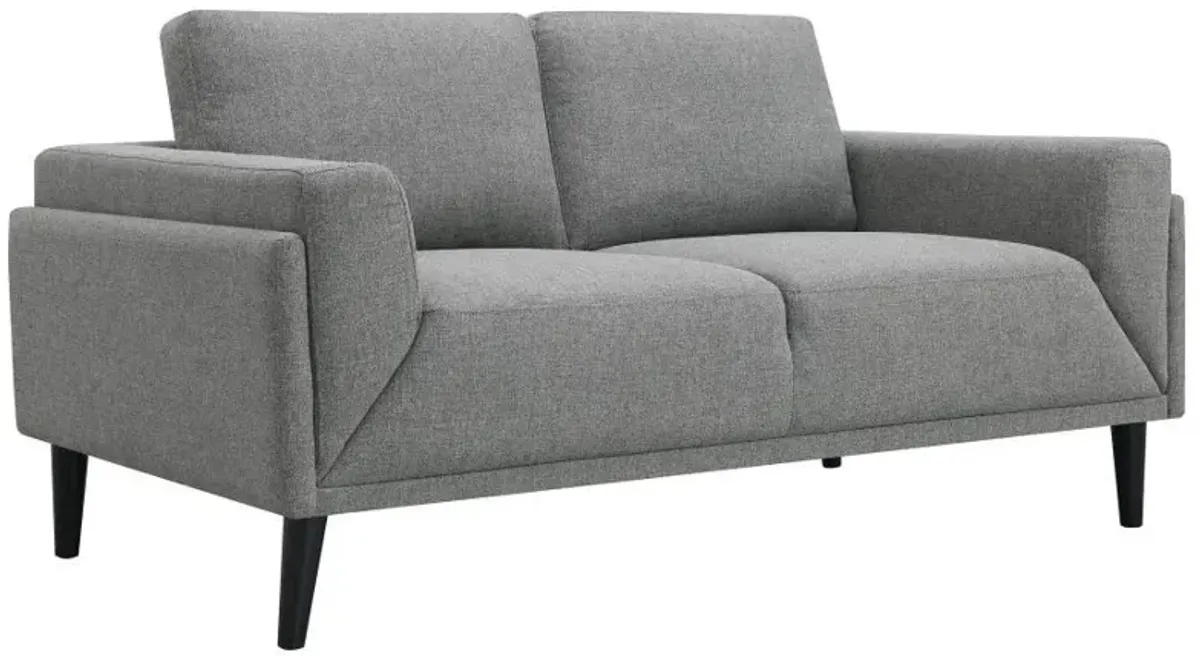 Rilynn - Upholstered Track Arm Loveseat