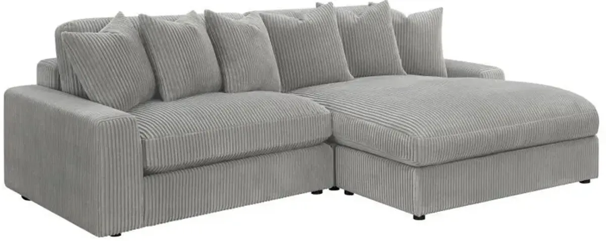 Blaine - Upholstered Reversible Chaise Sectional Sofa