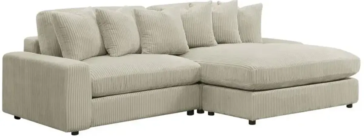 Blaine - Upholstered Reversible Chaise Sectional Sofa