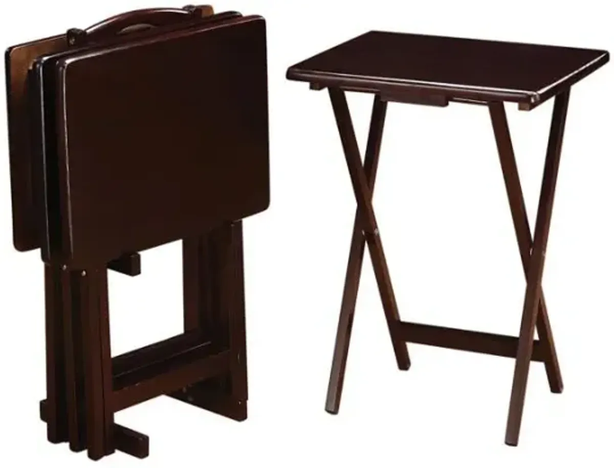 Donna - TV Tray Table Set With Stand