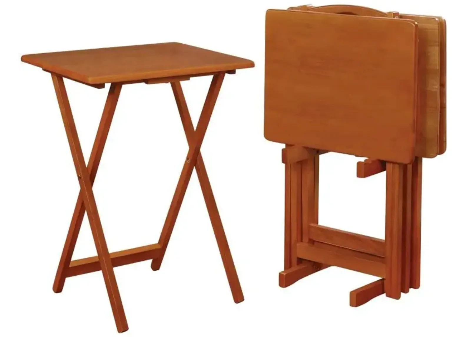 Donna - TV Tray Table Set With Stand