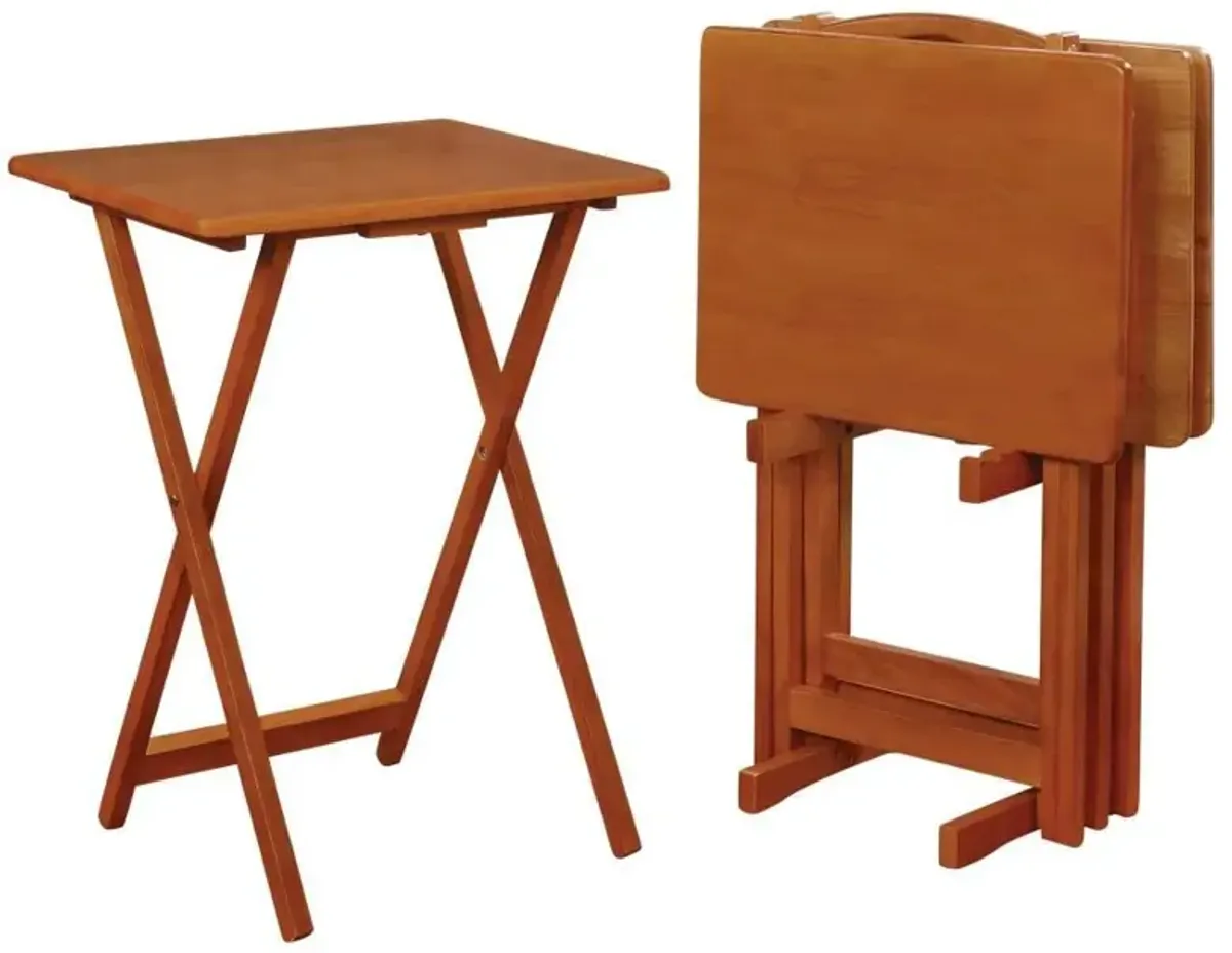 Donna - TV Tray Table Set With Stand