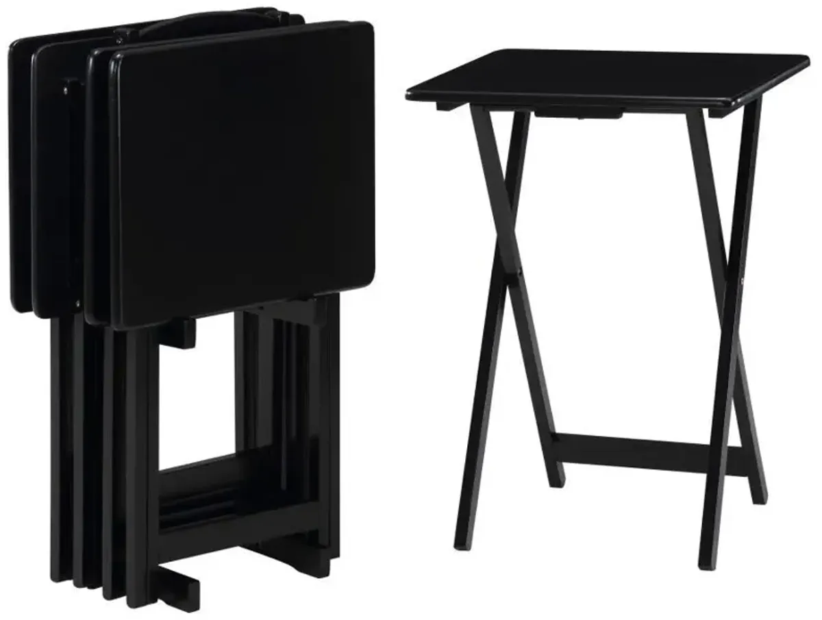 Donna - TV Tray Table Set With Stand