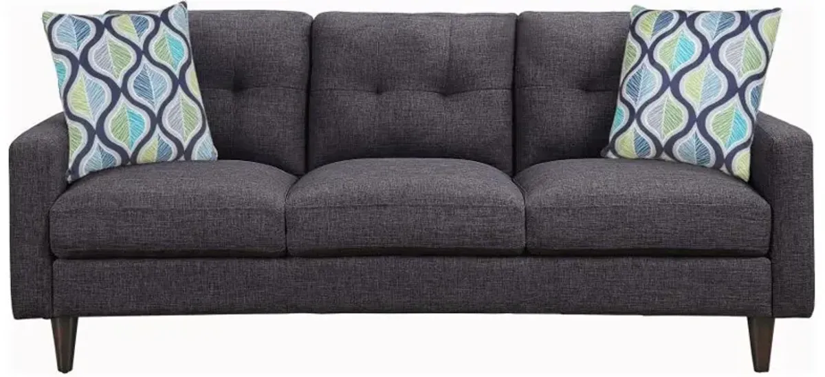 Watsonville - Upholstered Track Arm Sofa Set