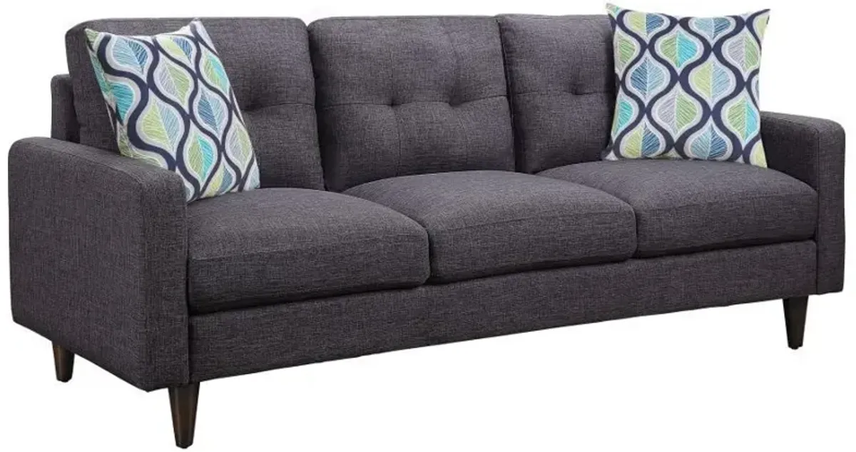 Watsonville - Upholstered Track Arm Sofa Set