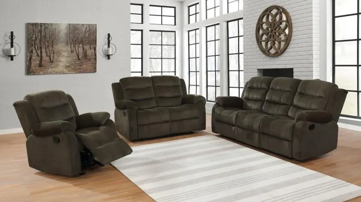 Rodman - Upholstered Reclining Sofa Set