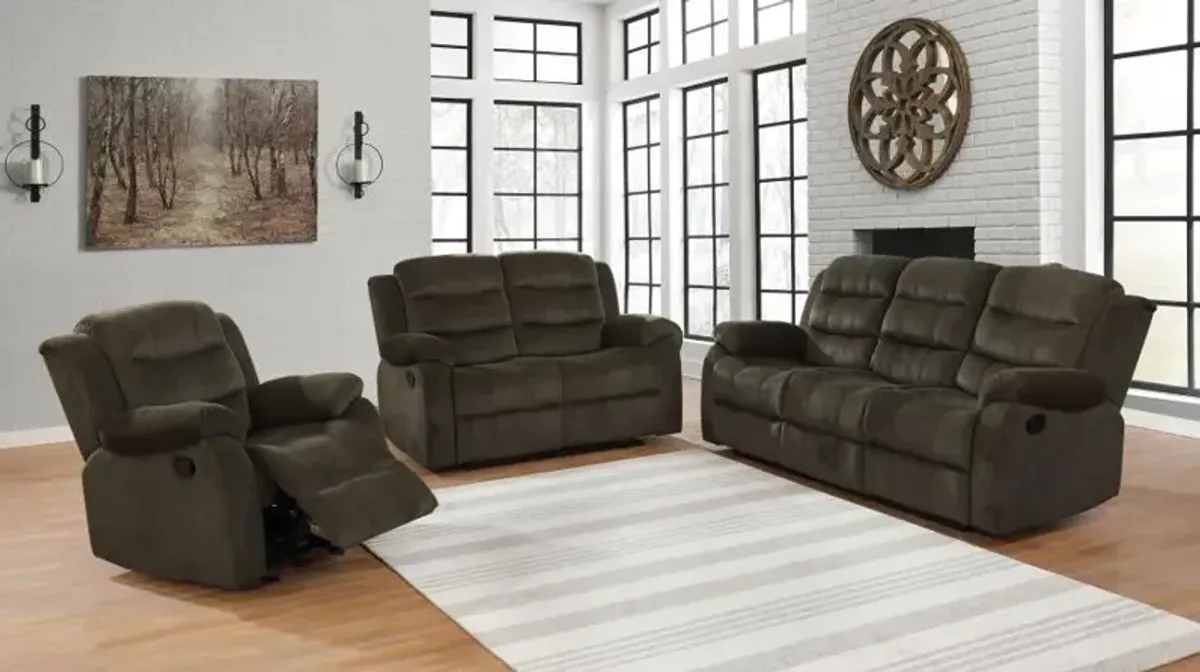 Rodman - Upholstered Reclining Sofa Set