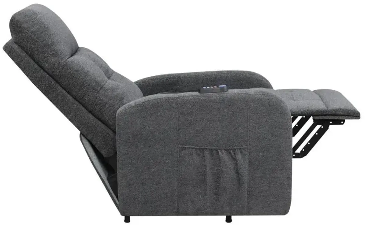 Howie - Upholstered Power Lift Massage Chair