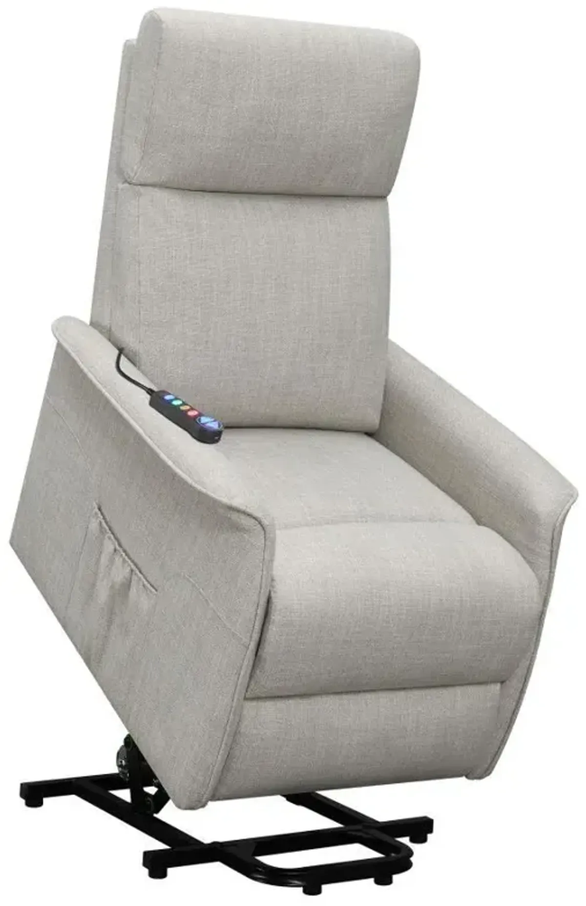 Herrera - Upholstered Power Lift Massage Chair