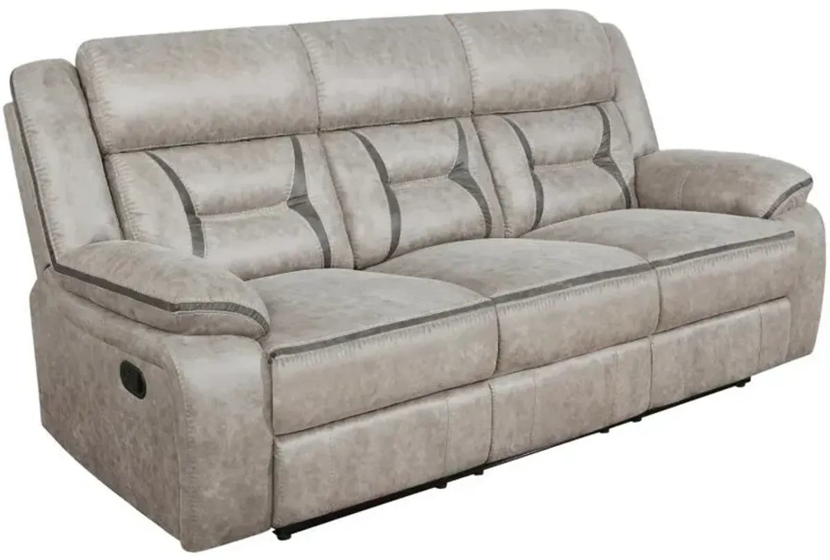 Greer - Upholstered Reclining Sofa Set