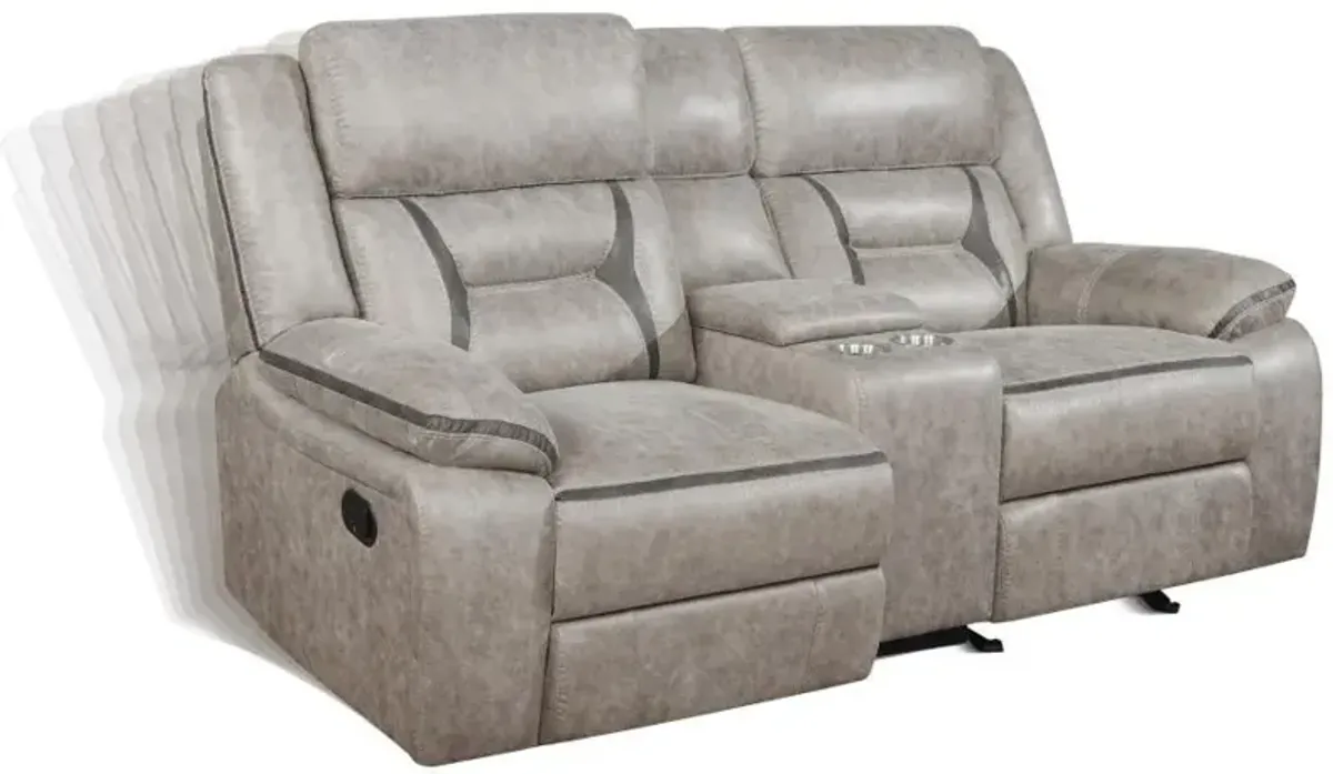 Greer - Upholstered Reclining Sofa Set