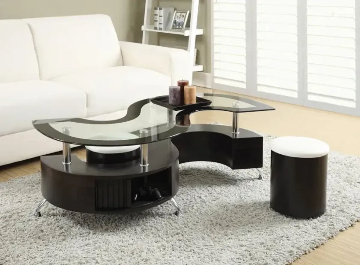 Buckley - 3 Piece Coffee Table And Stools Set