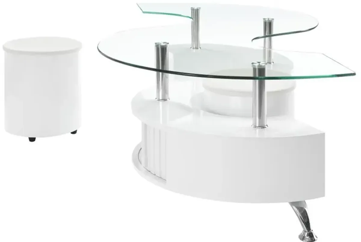 Buckley - 3 Piece Coffee Table And Stools Set