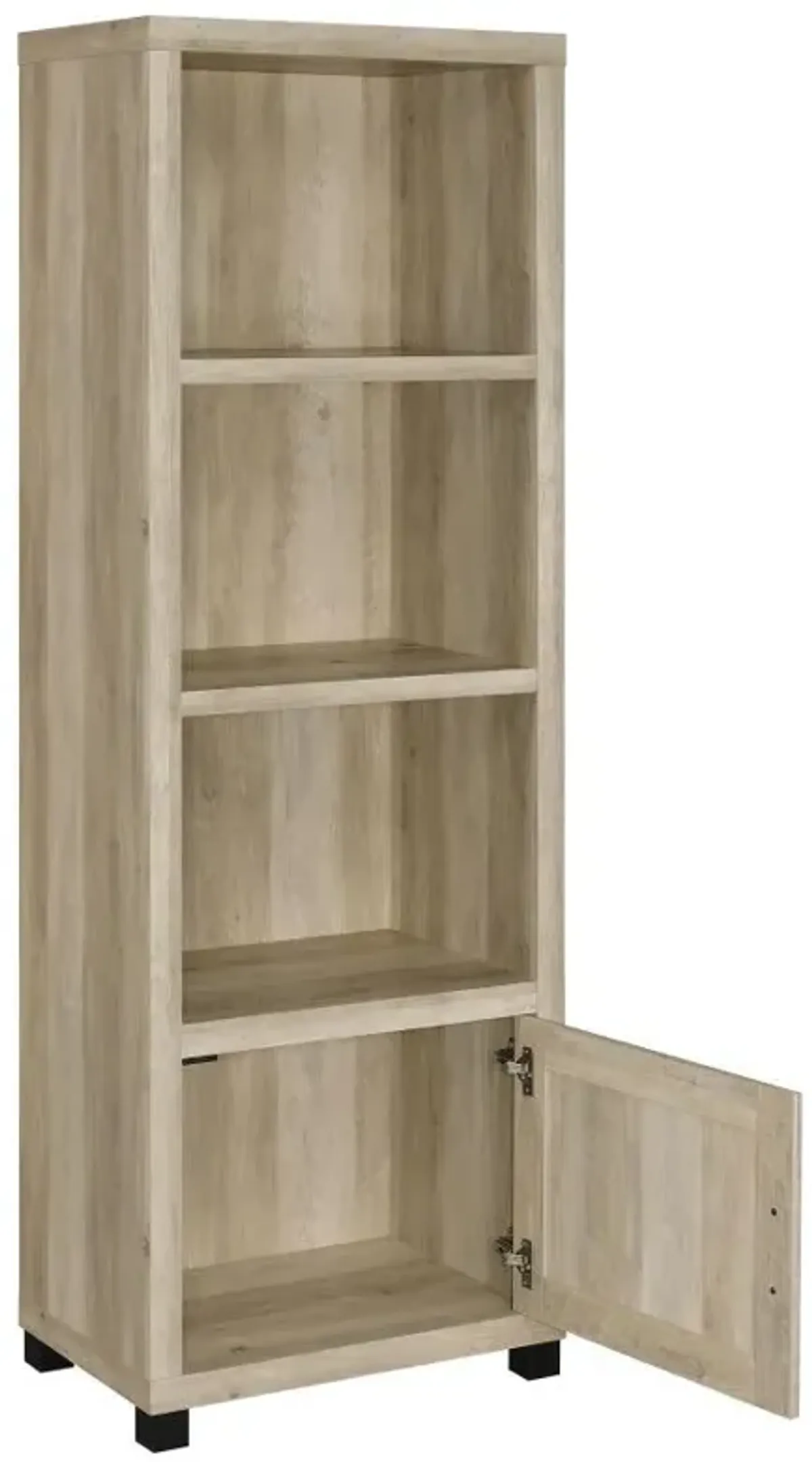 Sachin - 3-Shelf Engineered Wood Media Tower